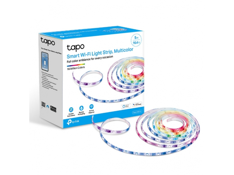 Striscia LED Smart RGB-IC MULTIZONA Wi-Fi 5m Tapo TP-Link