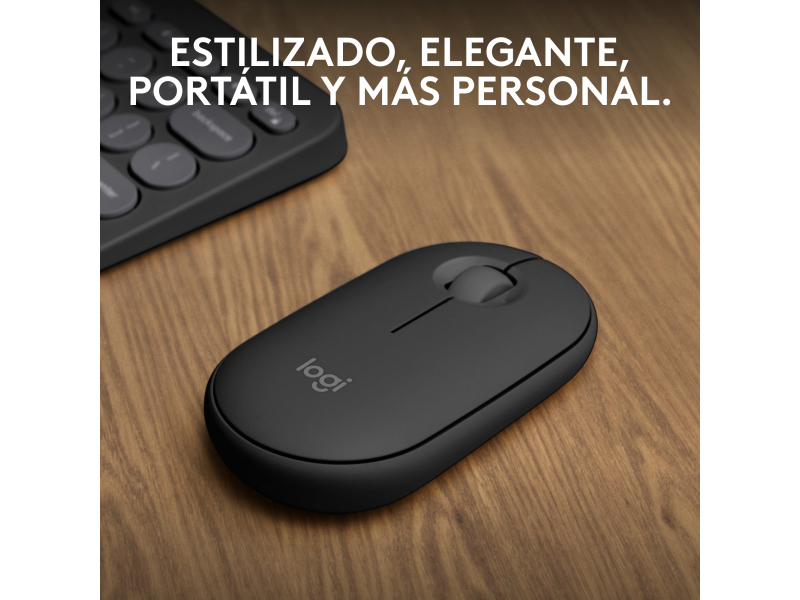 MOUSE M350 LOG PEBBLE II GRAPHITE CON SCROLLING BLUETOOTH