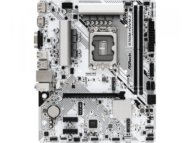 MB ASROCK B760M HDV 2XDDR5 S1700 M.ATX