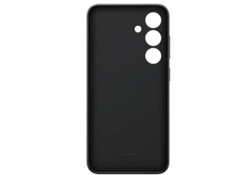 Samsung Galaxy S24 Soft Touch Cover (Eureka-Vegan Leather CaseBlack)