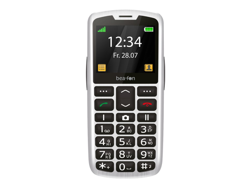 Beafon Silver Line SL260 Feature Phone Argento/Nero SL260_EU001SB