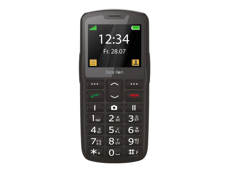 Beafon Silver Line SL260 Feature Phone Nero/Argento SL260_EU001BS