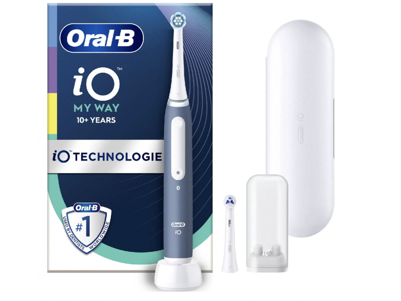 Oral-B iO My Way Adolescenti Spazzolino a vibrazione Blu