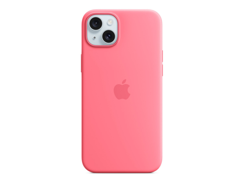 iPhone 15 Plus Silicone Case with MagSafe - Pink