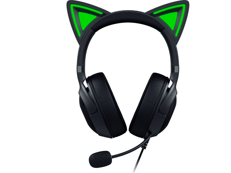 Razer Kraken Kitty V2 Auricolare Cablato A Padiglione Gaming USB tipo A Nero (RAZER KRAKEN KITTY V2 HEADSET BLACK)