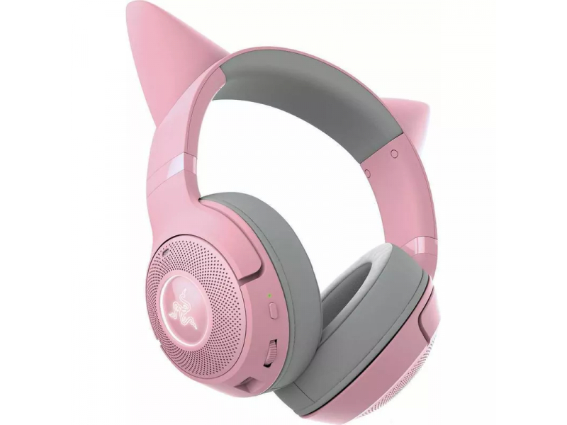 Razer Kraken Kitty V2 - Quartz ed. Cuffia Bluetooth Rosa (RAZER KRAKEN KITTY V2 BT HEADSET QUARTZ)