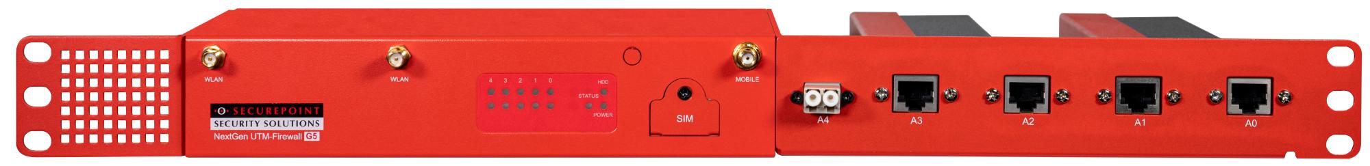 Securepoint SP-UTM-11721 componente firewall hardware Kit di montaggio (Securepoint 19 Rackmount-Kit Premium [RC200 G5])