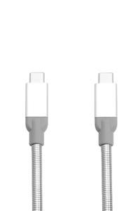 Verbatim Cavo con funzione di sincronizzazione e ricarica in acciaio inossidabile da USB-C a USB-C USB 3.1 GEN 2 30 cm (USB 3.1