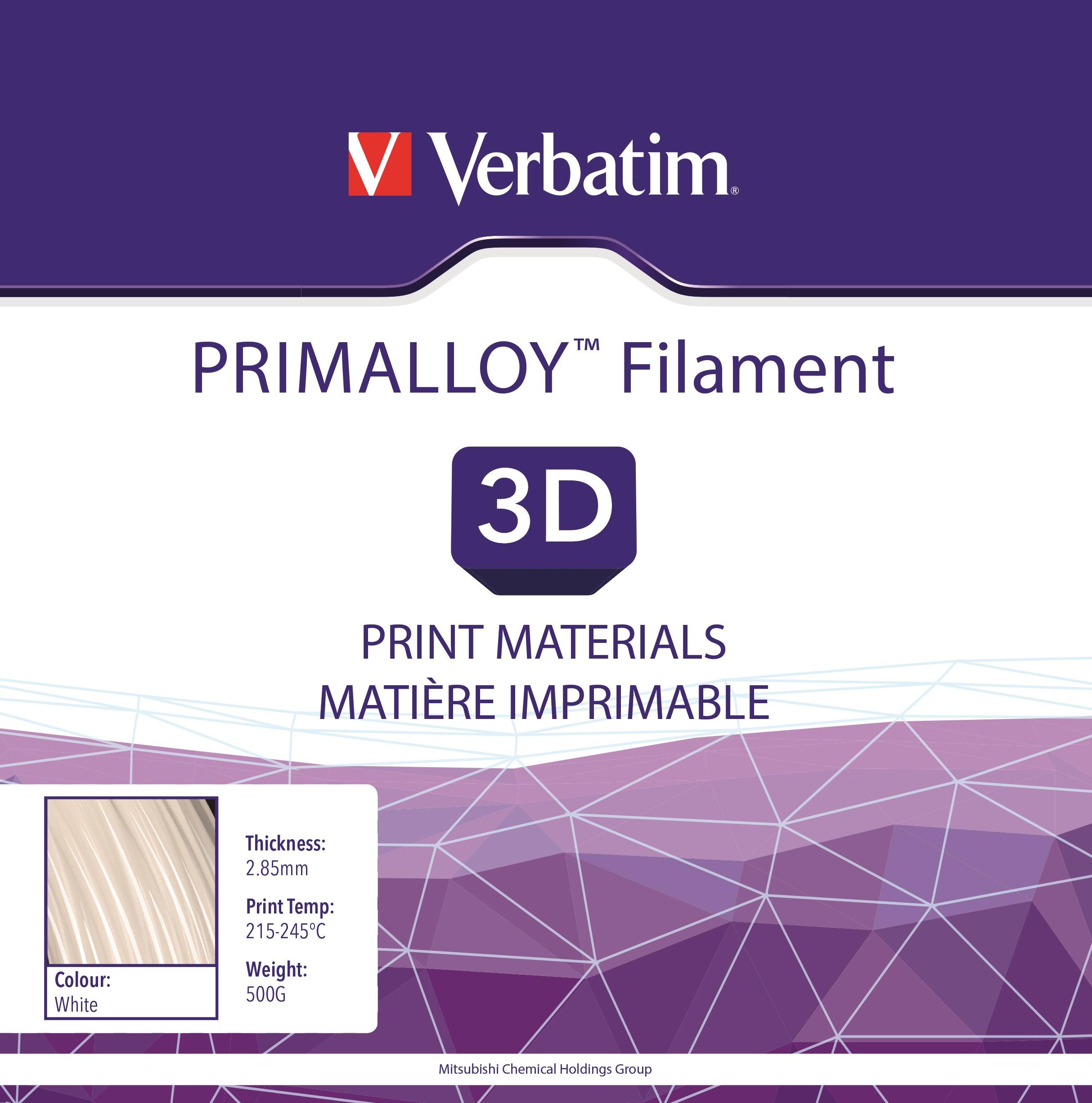 Verbatim Primalloy 2.85mm white 500g reel