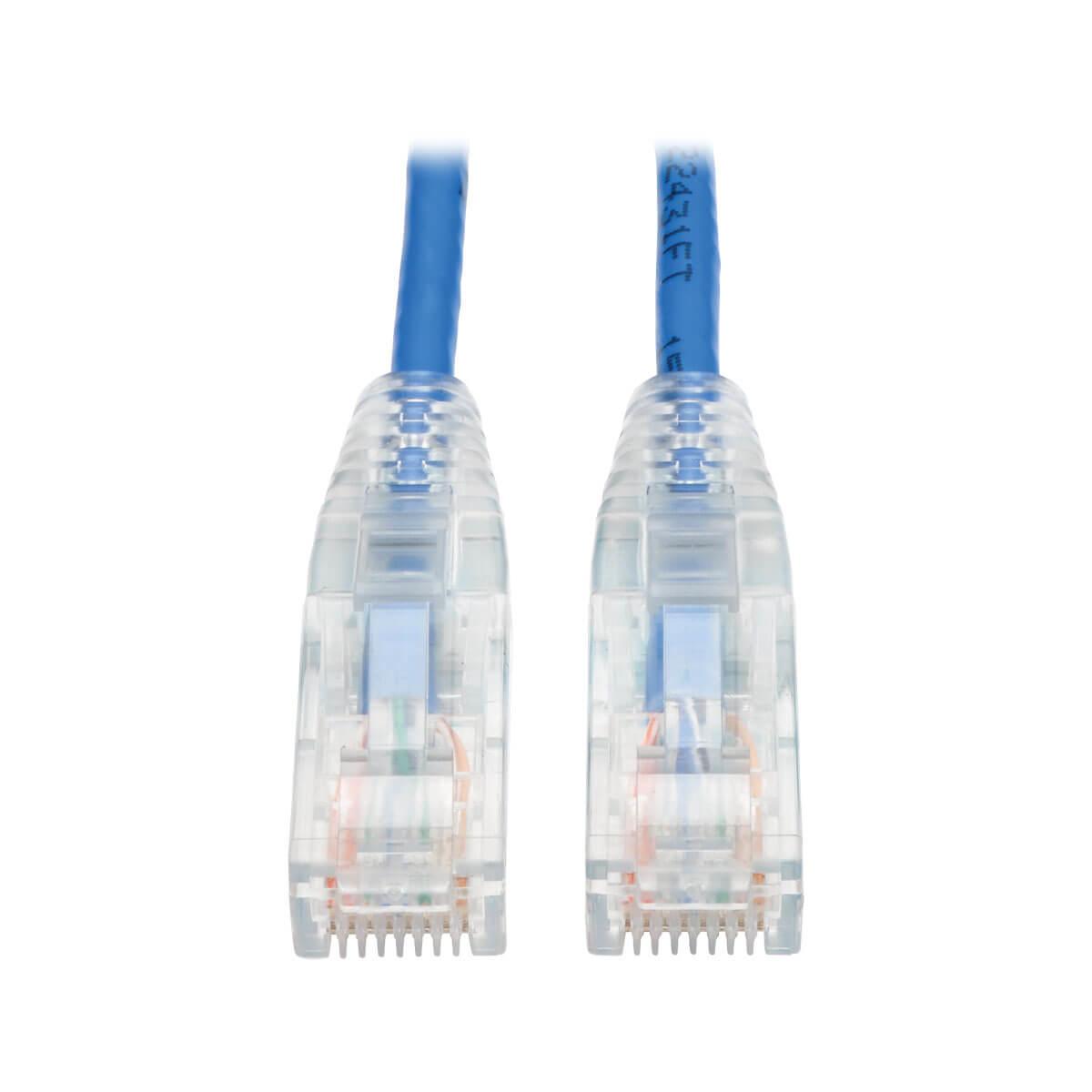 Tripp Lite N201-S01-BL cavo di rete Blu 0,3 m Cat6 U/UTP (UTP)