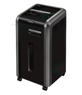 Fellowes 225i distruggi documenti Taglio a striscia 24 cm Nero