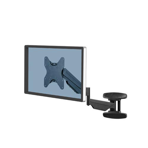 Fellowes 8043501 supporto da tavolo per Tv a schermo piatto 106,7 cm (42") Nero Scrivania