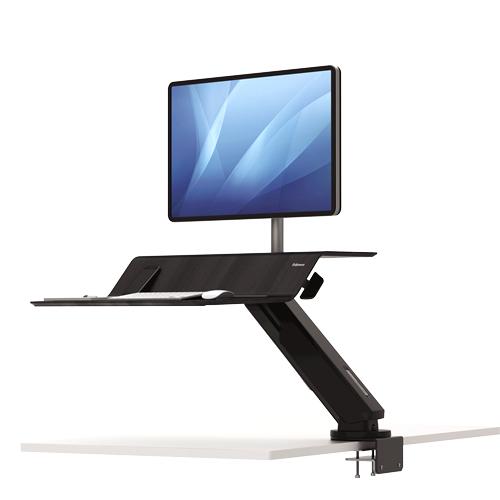 Fellowes Lotus RT (Fellowes 8081501 Lotus RT Single Sit-Stand Workstation Black)