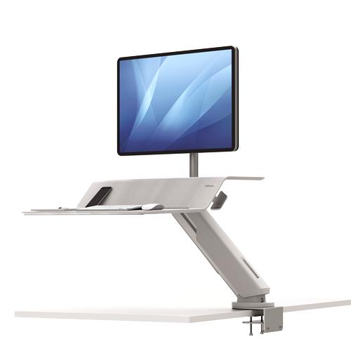 Fellowes Lotus RT (Fellowes 8081701 Lotus RT Single Sit-Stand Workstation White)