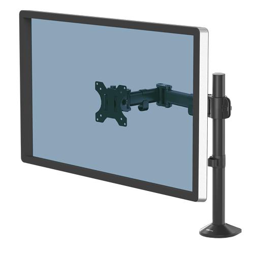 Fellowes Reflex 8502501 Supporti a parete per TV 81,3 cm [32] Scrivania Nero (REFLEX SINGLE MONITOR ARM)