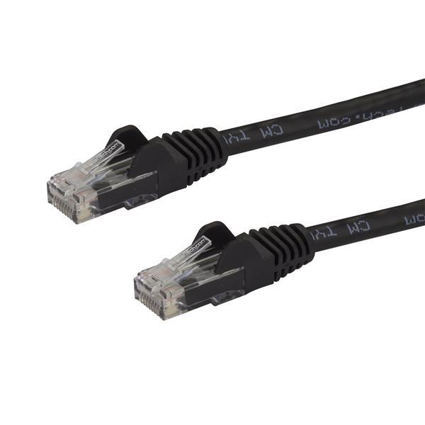 100FT BLACK SNAGLESS CAT6 UTP