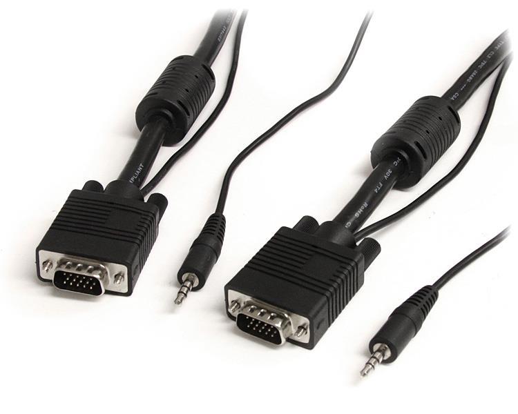 VGA CABLE WITH AUDIO M/M