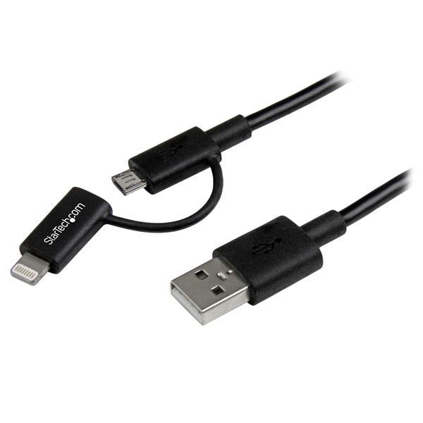 VERS USB 1 M - M/M - NOIR