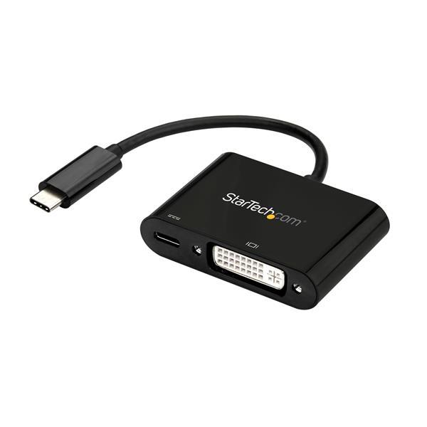 StarTech.com Adattatore USB C a DVI 1080p - Power Delivery - Convertitore Video USB Type-C a DVI-D Single Link con Ricarica - P