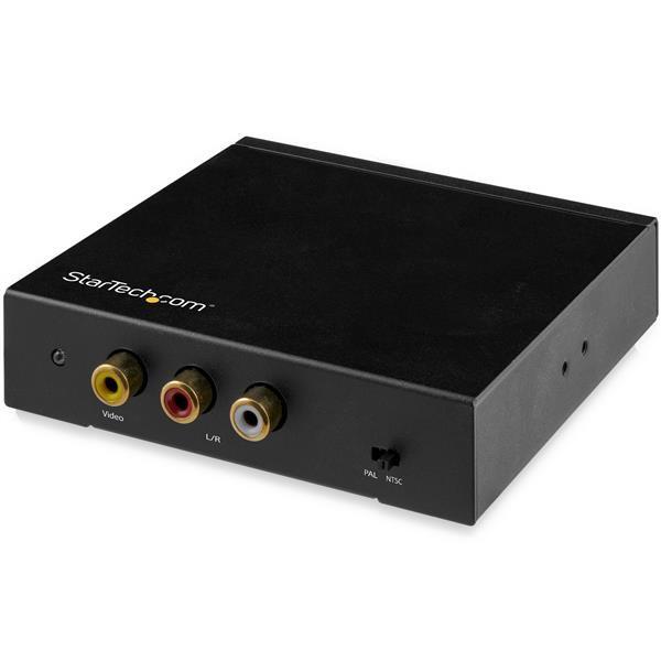 StarTech.com Convertitore HDMI a RCA con Audio (Converter Box - HDMI to RCA -1080p)