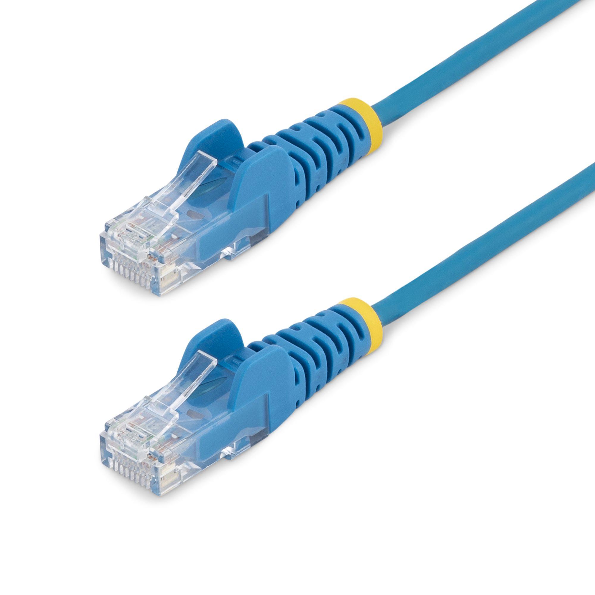 2.5M SLIM CAT6 CABLE - BLUE