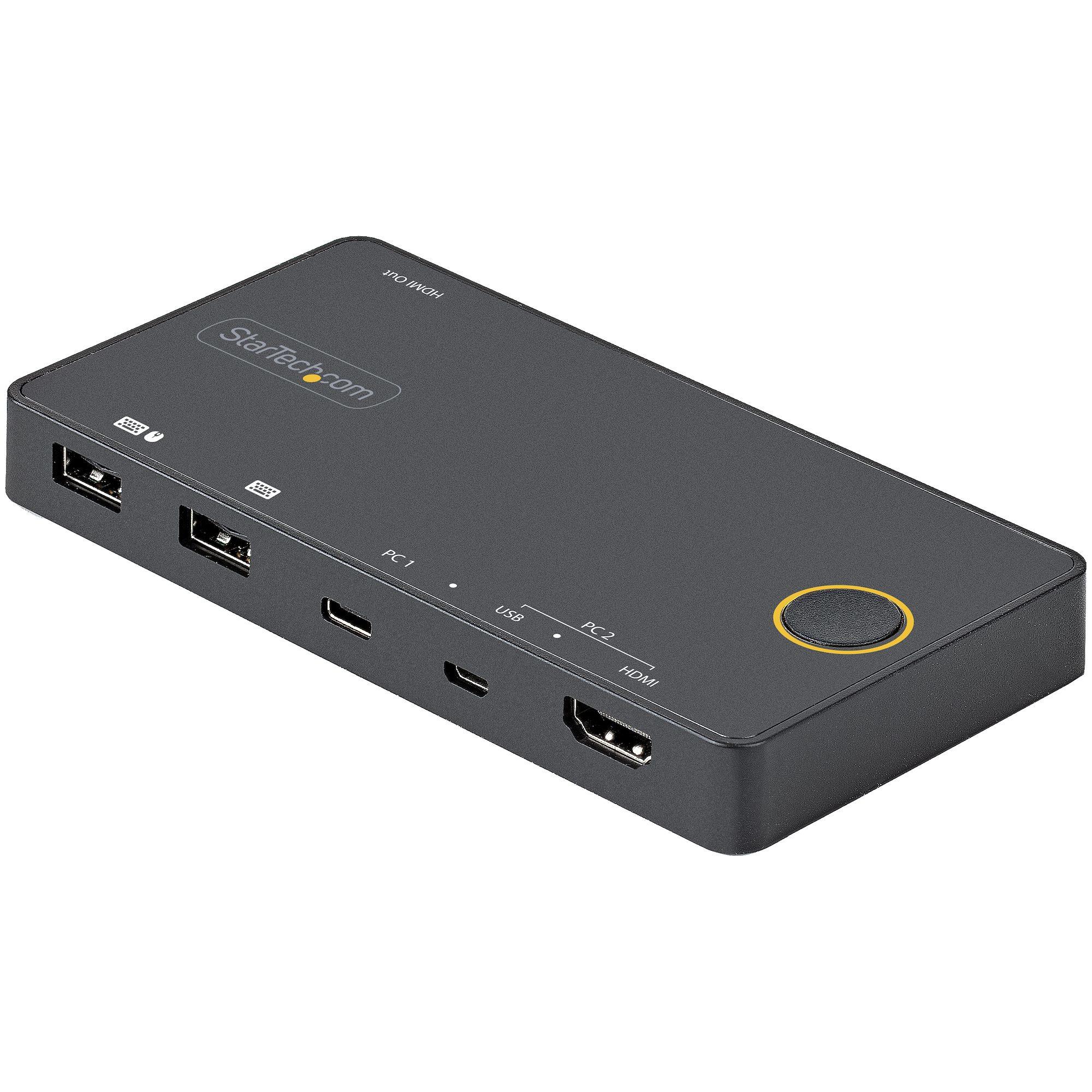 SWITCH KVM IBRIDO USB-A + HDMI