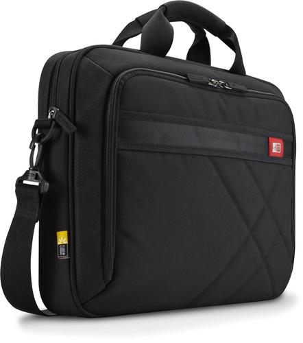 DLC-115 - Casual 15.6 inch Laptop-Tablet Case/Bag - Black