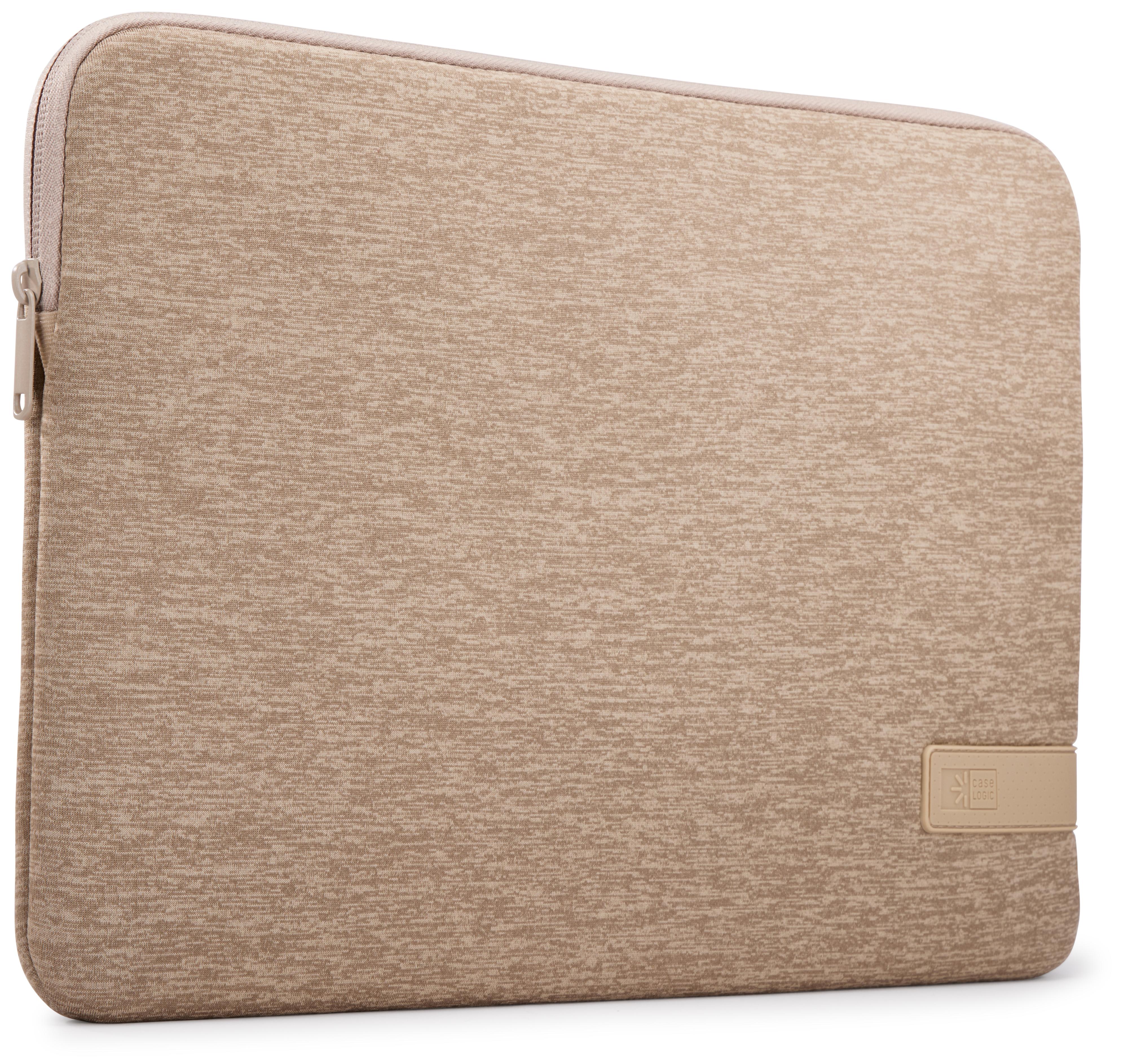 Custodia per notebook CaseLogic da 14'' Beige Boulder Beige, custodia riflettente, 35,56 cm