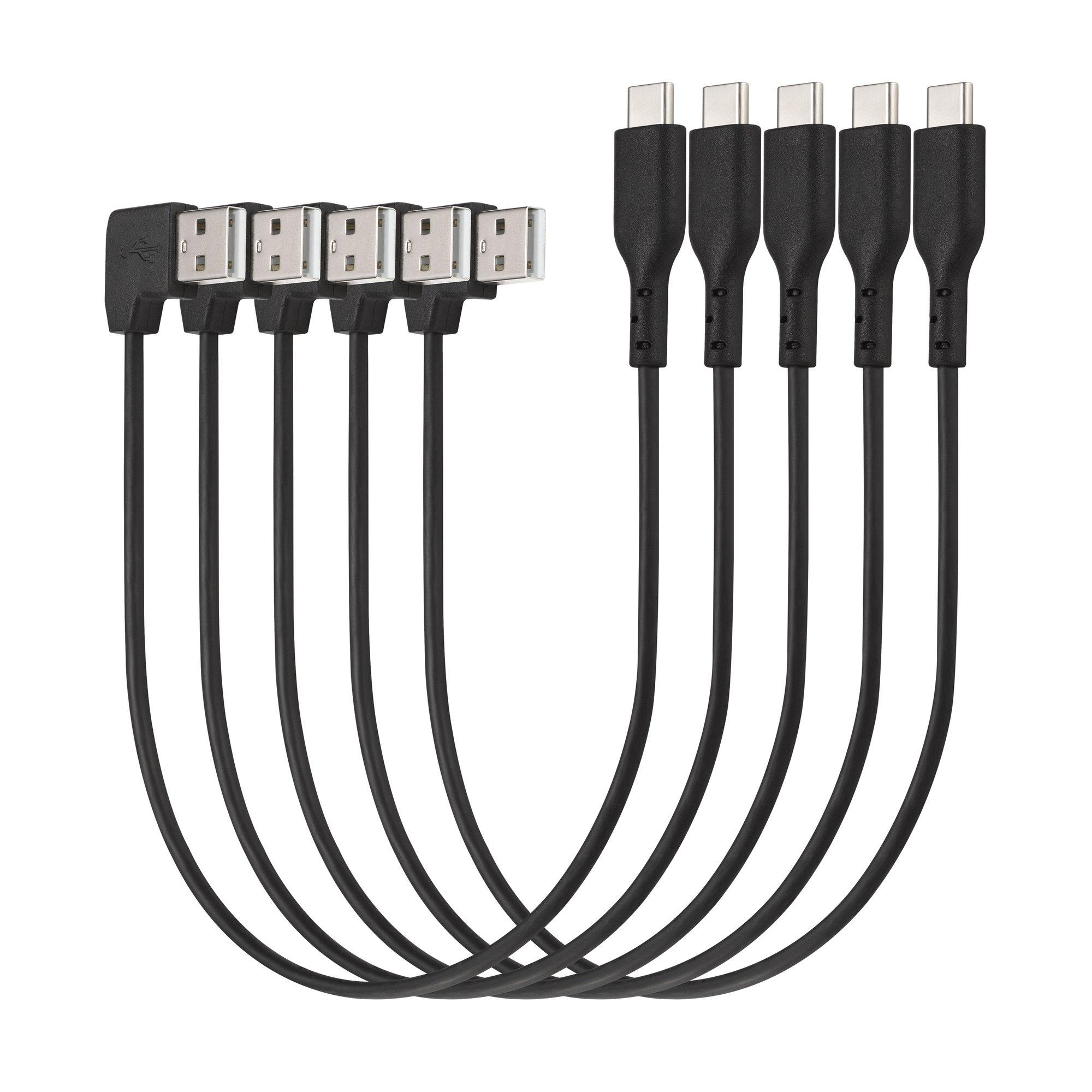 Kensington Cavo USB-C per ricarica e sincronizzazione [confezione da 5] (CHARGE SYNC USB-A-USB-C CABLE 5PK)