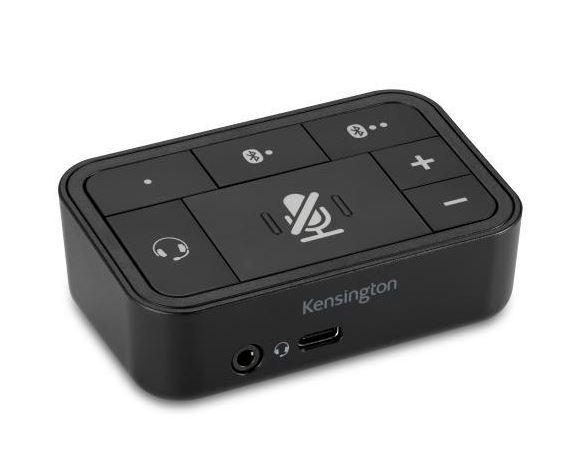 Kensington Commutatore audio universale per cuffie 3-in-1 Pro (Kensington 3 in 1 Pro Audio Headset Switch - K83300WW)