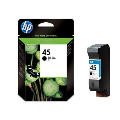 HP 45ge Black Original Ink Cartridge - Ink - [K] - per HP DeskJet 700, 800, 900 1100, 1200, 1600, 6100, 9300 series, HP Office