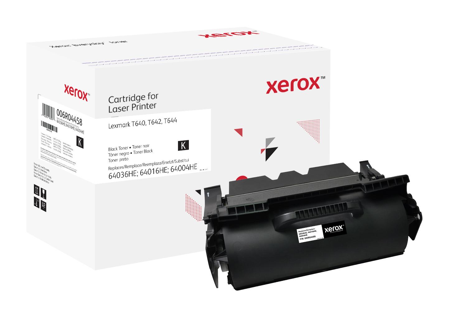 Everyday Toner Nero compatibile con Lexmark 64036HE 64016HE 64004HE Resa elevata (Everyday - Hjtydende - sort - tonerpa)