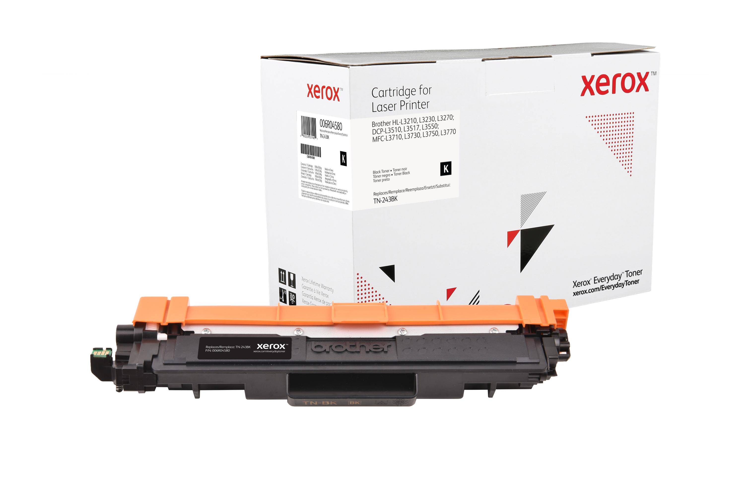 Everyday Toner di Xerox Nero compatibile con Brother TN-243BK High capacity (EVERYDAY BLACK TONER COMPATIBLE - WITH BROTHER TN