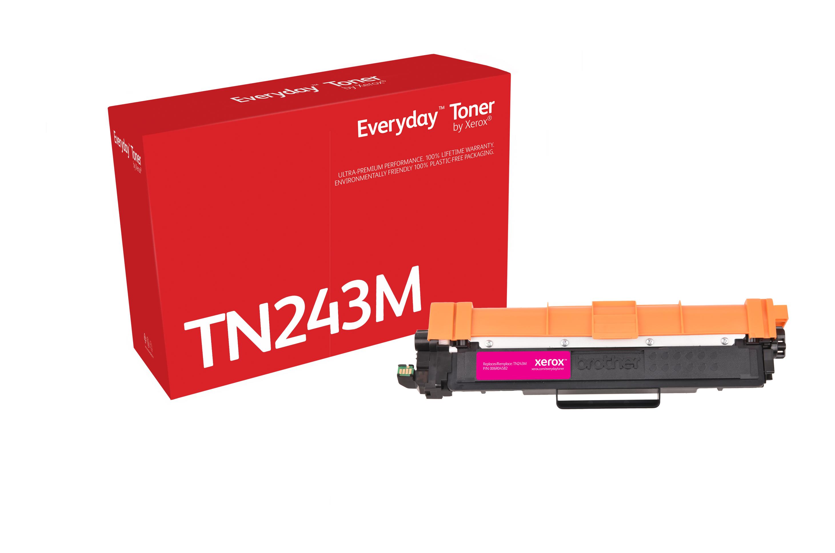 Everyday Toner di Xerox Magenta compatibile con Brother TN-243M Capacit standard (EVERYDAY MAGENTA TONER - COMPATIBLE WITH BR