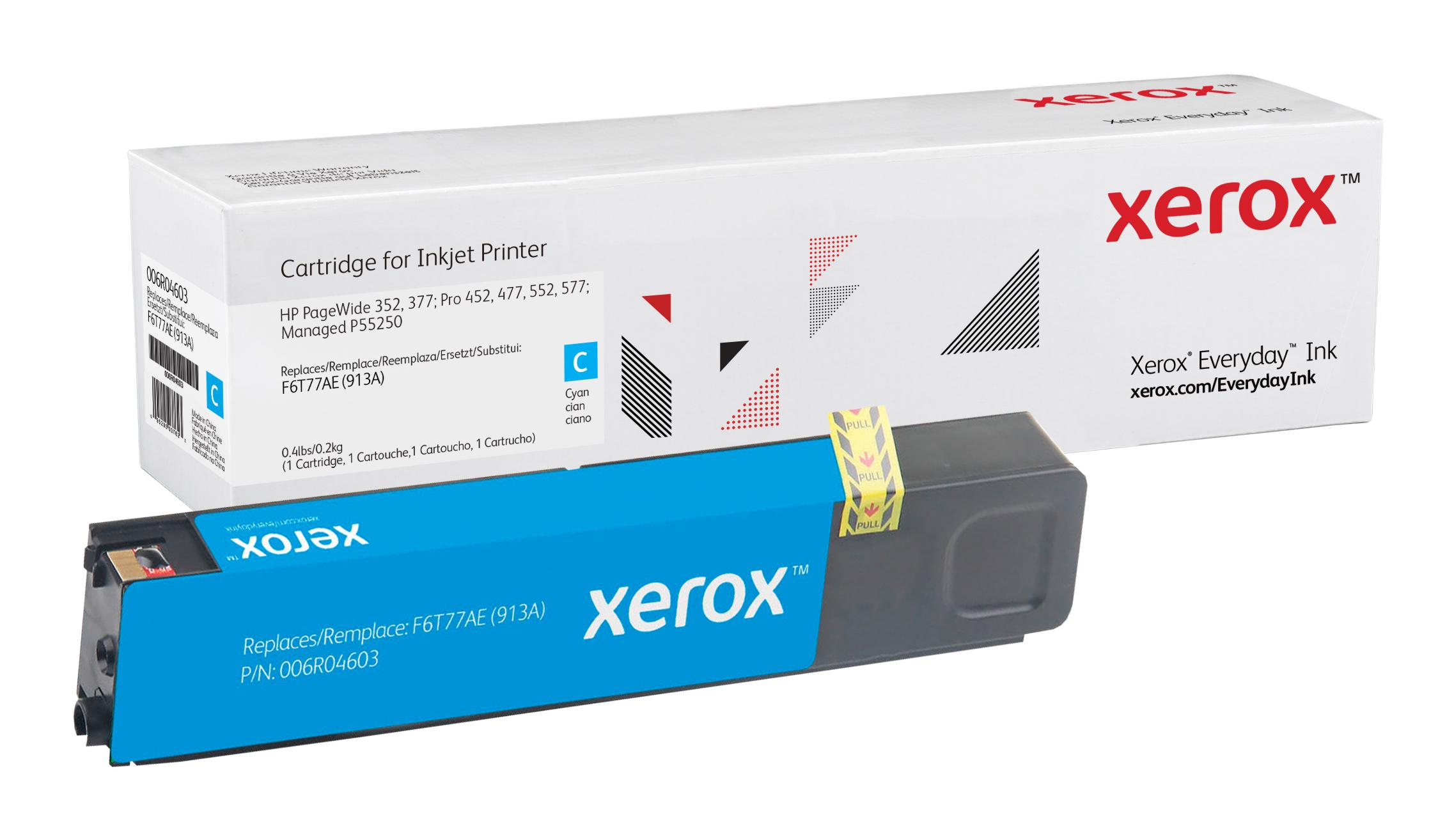 Everyday Toner di Xerox Ciano compatibile con HP 913A F6T77AE Capacit standard (EVERYDAY CYAN CARTRIDGE - COMPATIBLE WITH HP