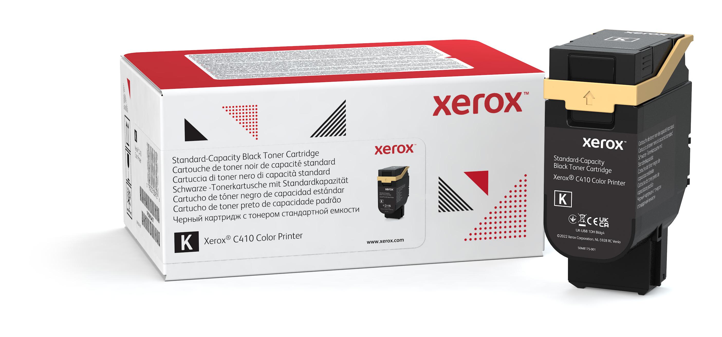 Xerox Cartuccia toner Nero a Capacit standard da 2400 Pagine per Stampante a colori C410/multifunzione a colori VersaLink C4