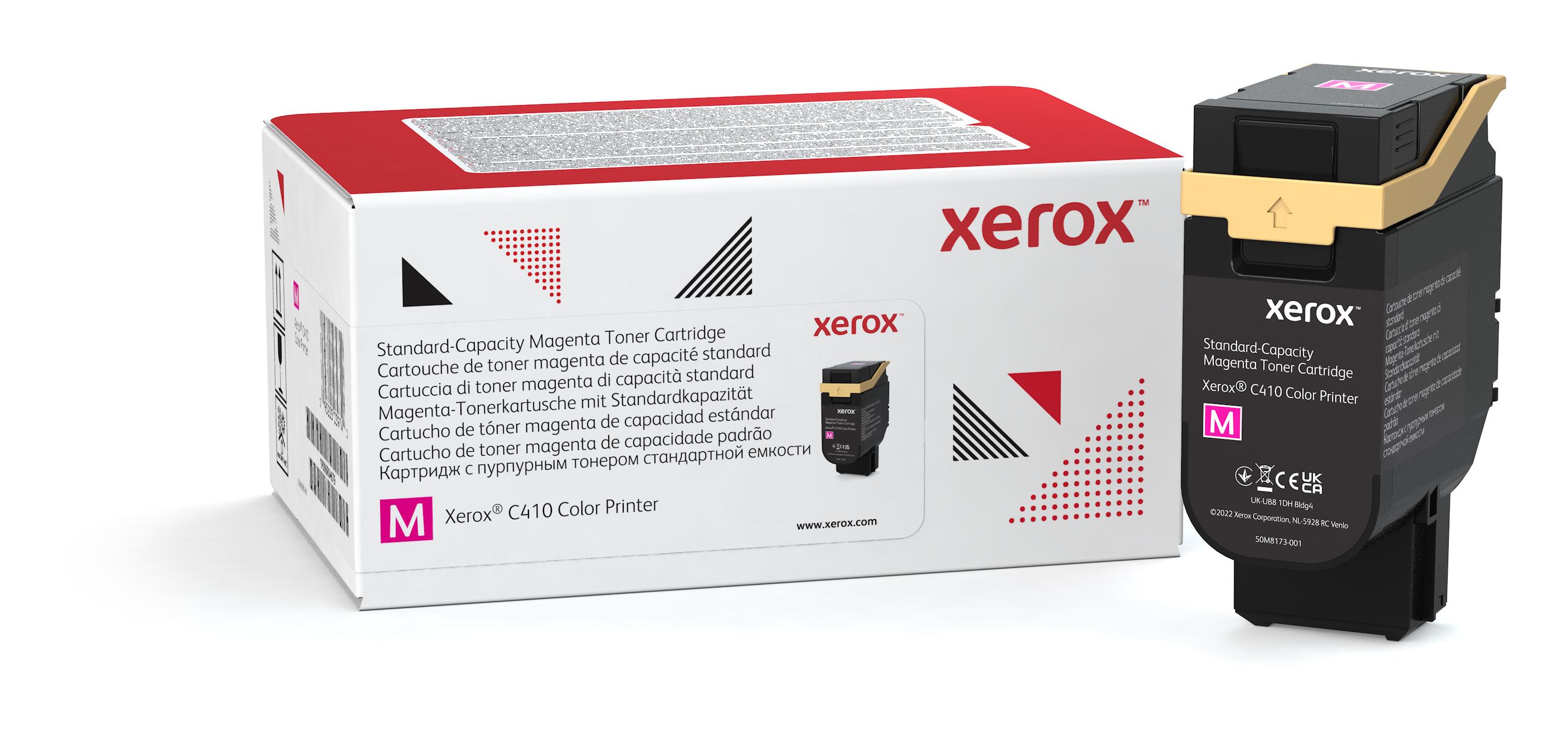 Xerox Cartuccia toner Magenta a Capacit standard da 2000 Pagine per Stampante a colori C410/multifunzione a colori VersaLink