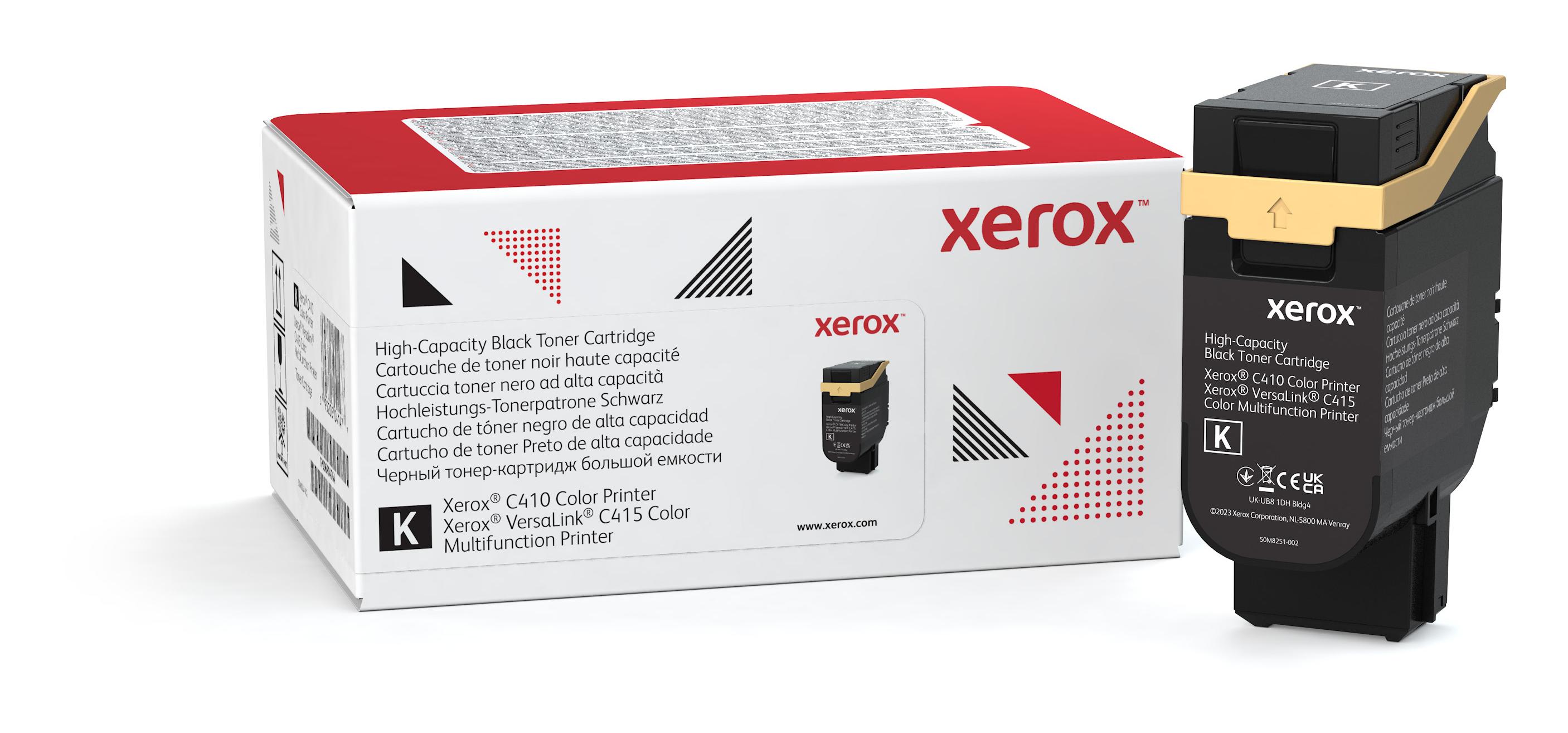 Xerox Cartuccia toner Nero a High capacity da 10500 Pagine per Stampante a colori C410/multifunzione a colori VersaLink C415