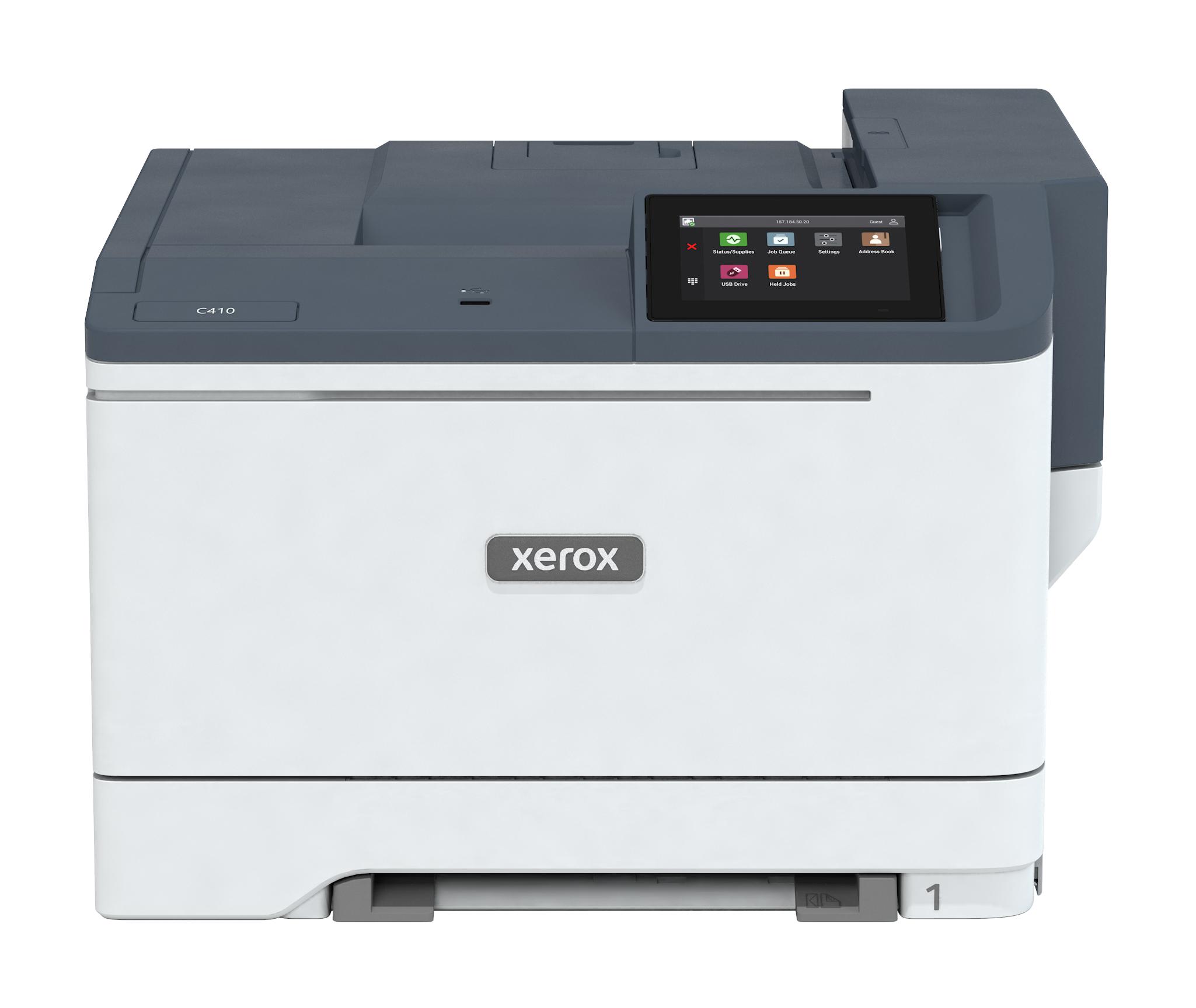 Xerox C410 A4 40 ppm Stampante fronte/retro PS3 PCL5e/6 2 vassoi 251 fogli (K/C410 A4 40ppm Duplex Printer PS3+Natki)