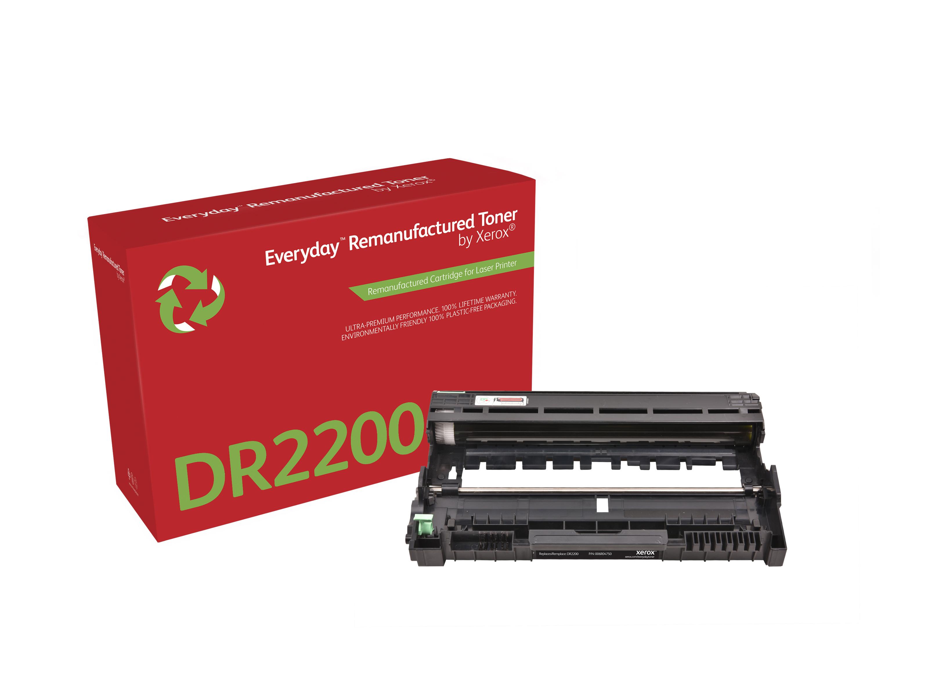 Xerox Fotoricettore rigenerato Everyday di Mono compatibile con Brother DR2200 Capacit standard (EVERYDAY DRUM COMPATIBLE WITH