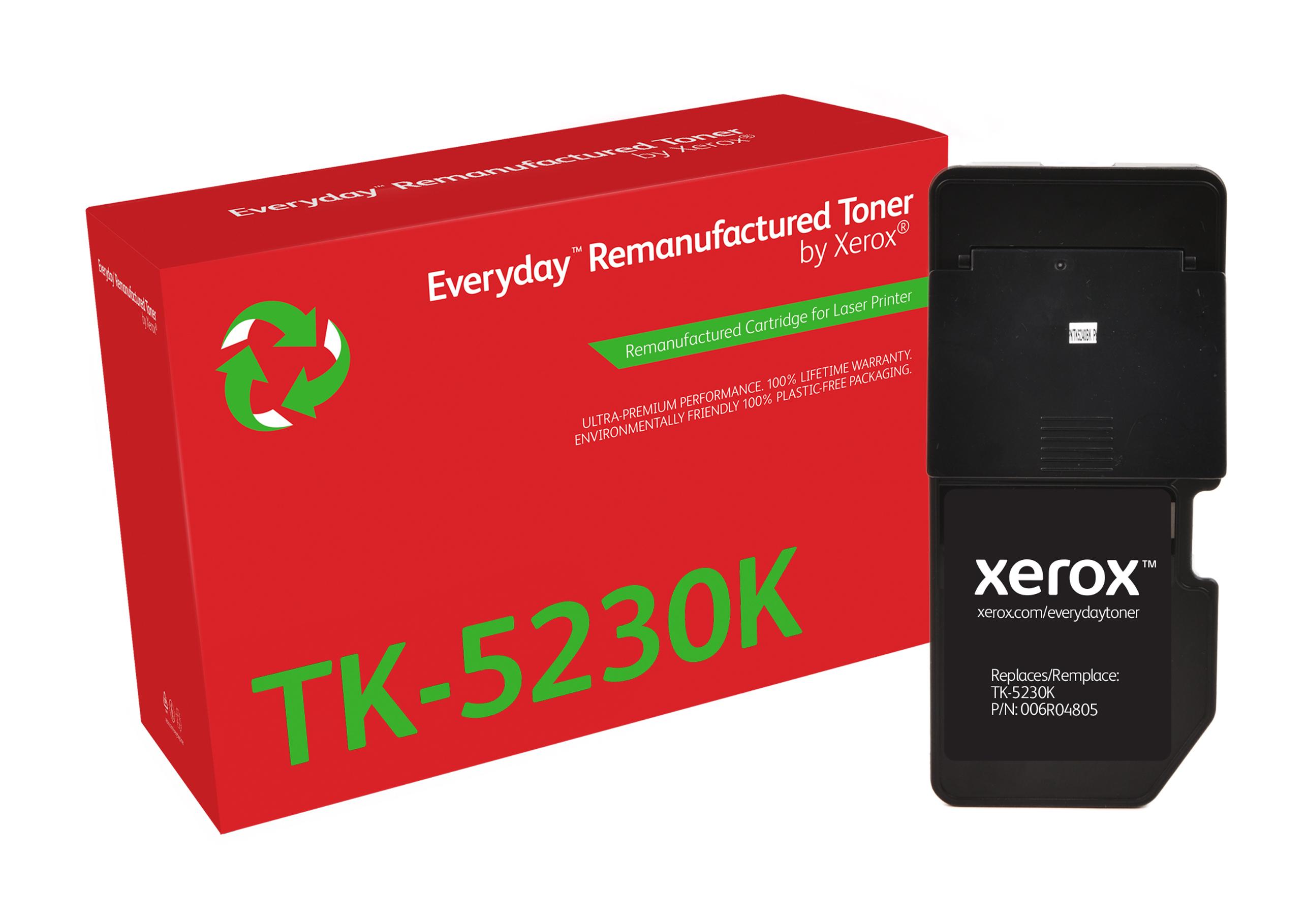 Everyday Rigenerato Toner rigenerato Everyday di Xerox Nero compatibile con Kyocera TK-5230K Capacit standard (Everyday - sort