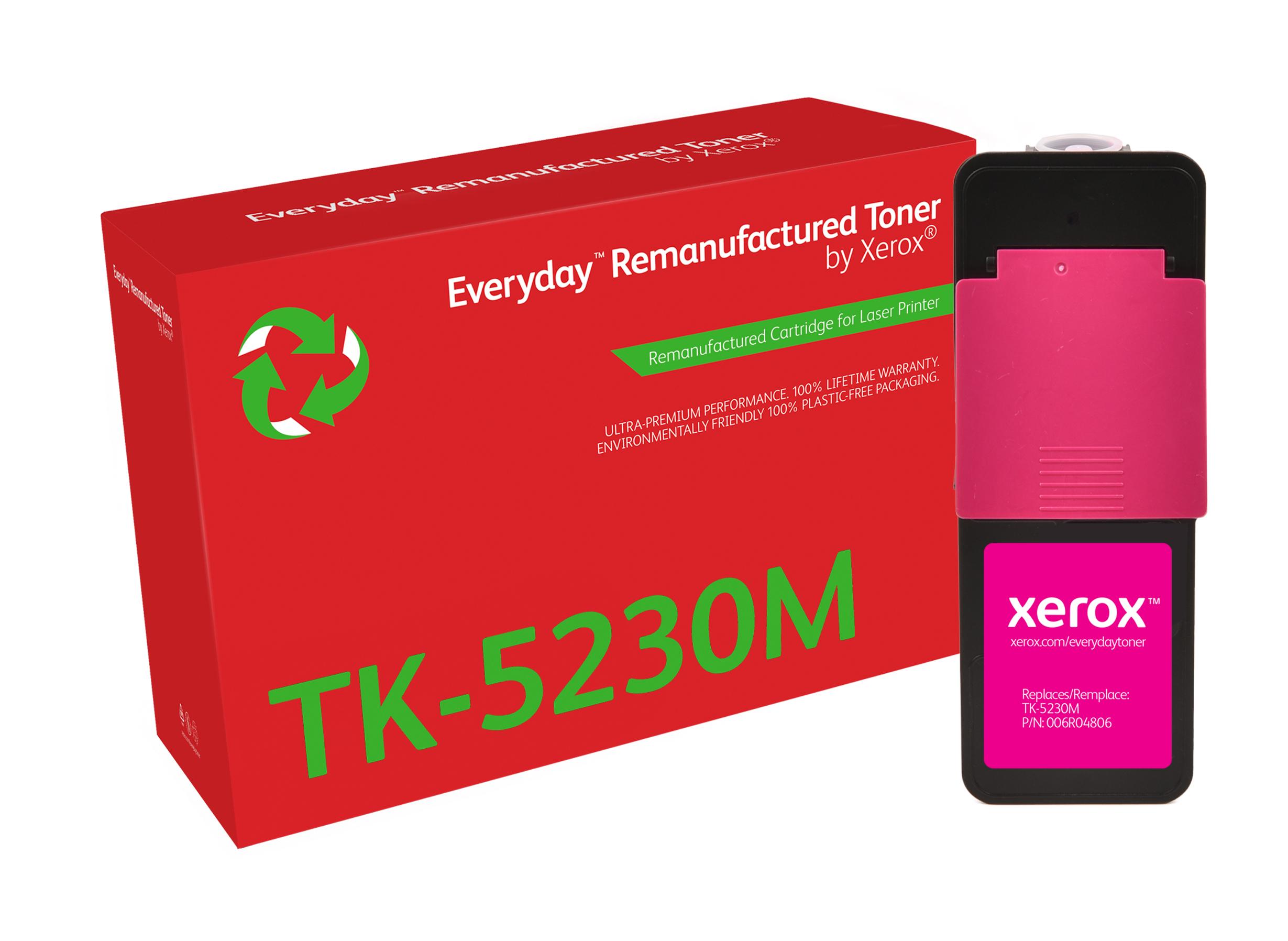 Everyday Rigenerato Toner rigenerato Everyday di Xerox Magenta compatibile con Kyocera TK-5230M Capacit standard (Everyday - M