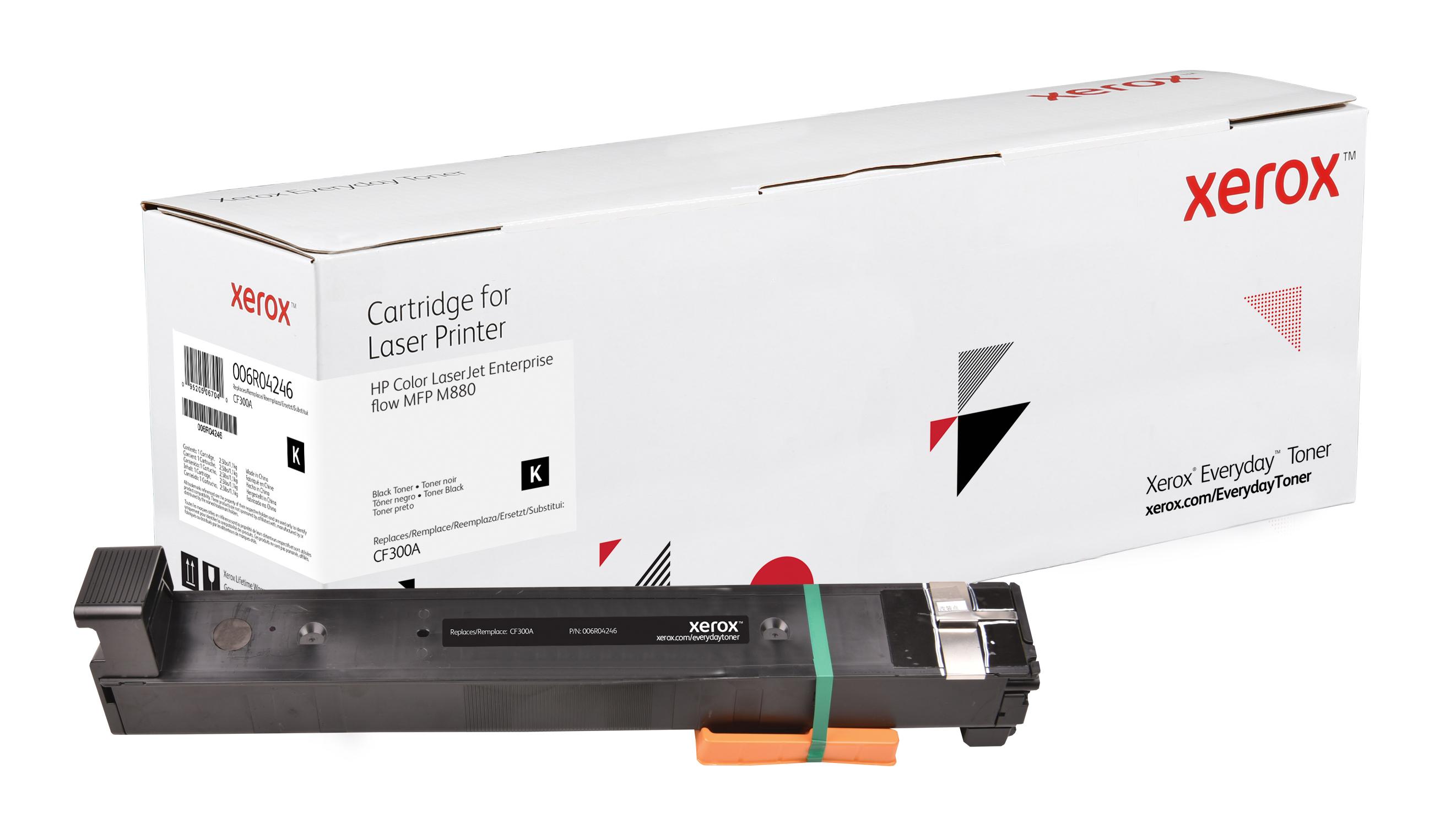 Everyday Toner rigenerato di Xerox Nero compatibile con HP 827A CF300A Capacit standard (EVERYDAY TONER BLACK CARTRIDGE - EQU