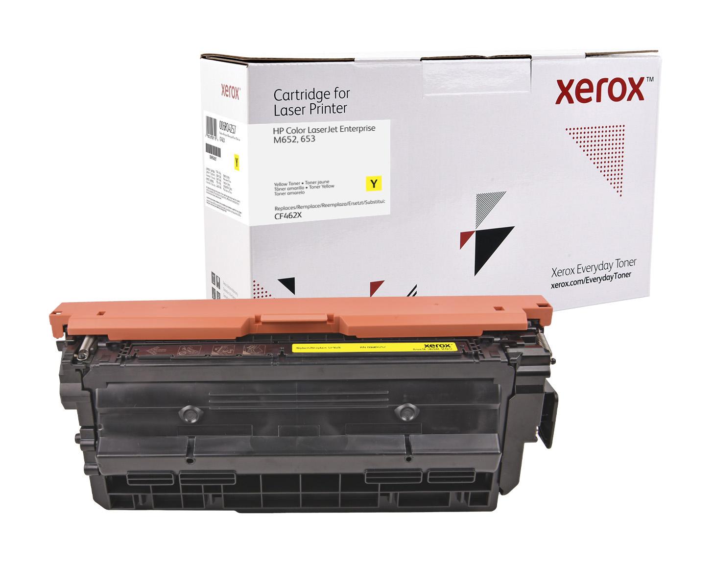 Everyday Toner rigenerato di Xerox Giallo compatibile con HP 656X CF462X High capacity (Everyday - gul - tonerpatron alternat)