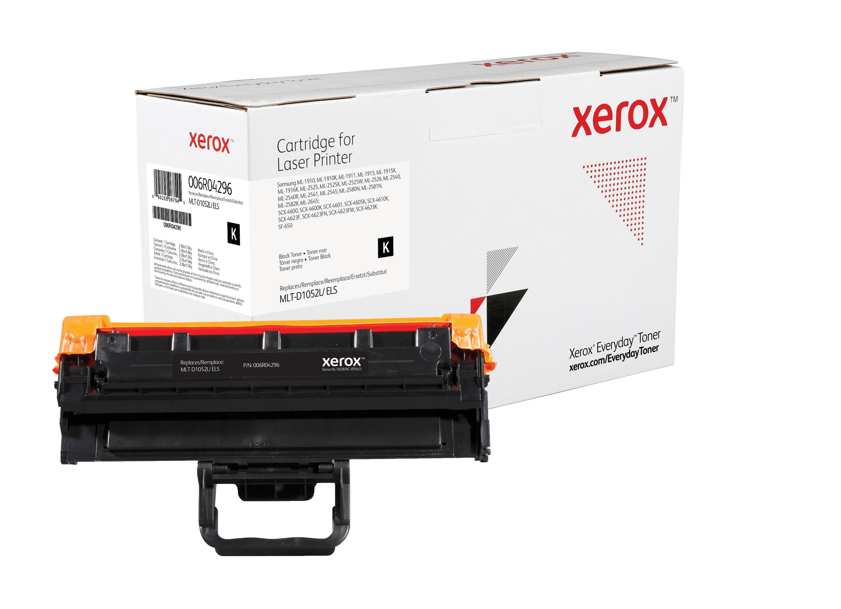 Everyday Toner di Xerox Nero compatibile con Samsung MLT-D1052L High capacity (Everyday - Hjtydende - sort - tonerpa)