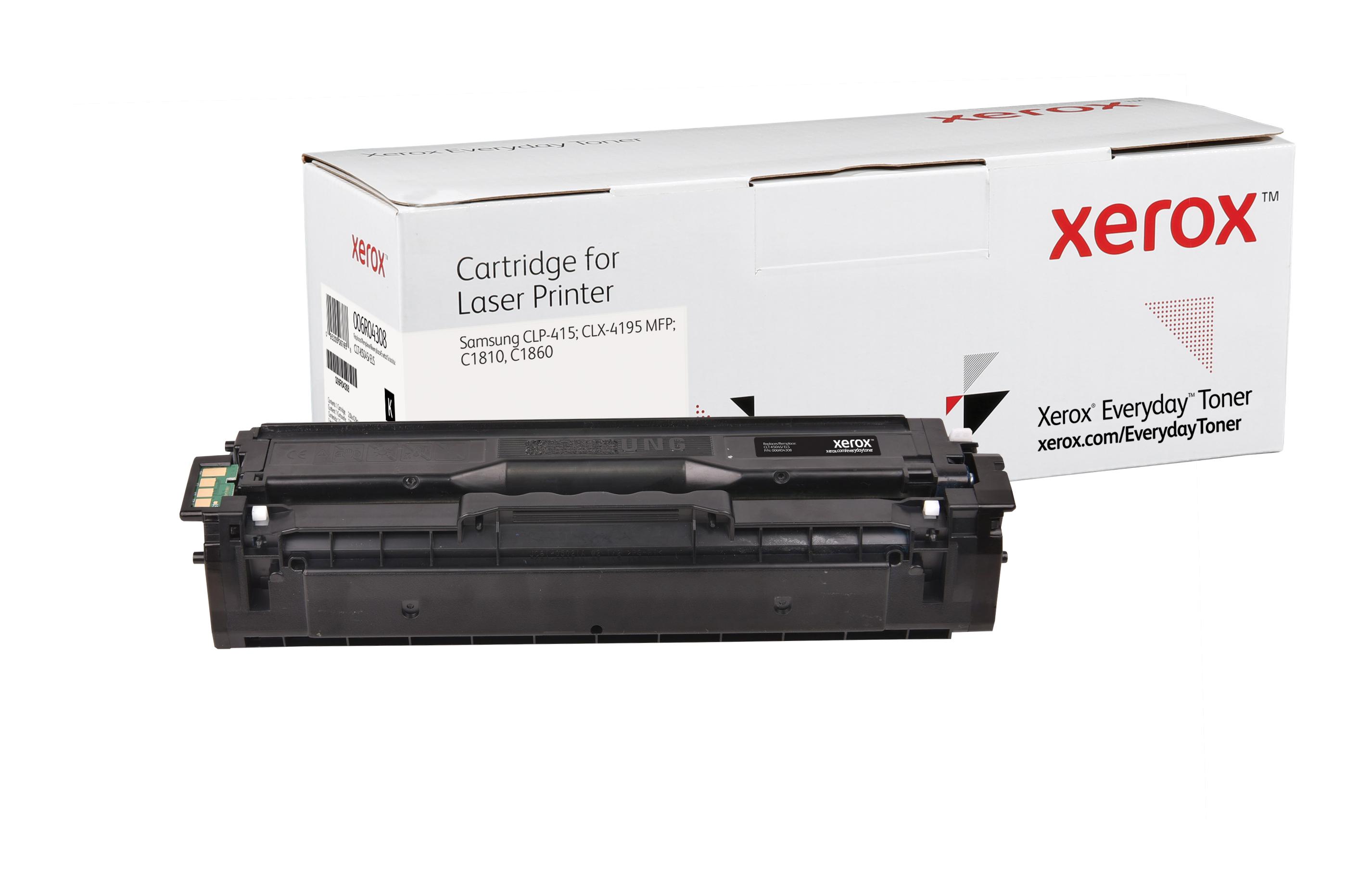 Everyday Toner rigenerato di Xerox Nero compatibile con Samsung CLT-K504S Capacit standard (Everyday - sort - tonerpatron alt