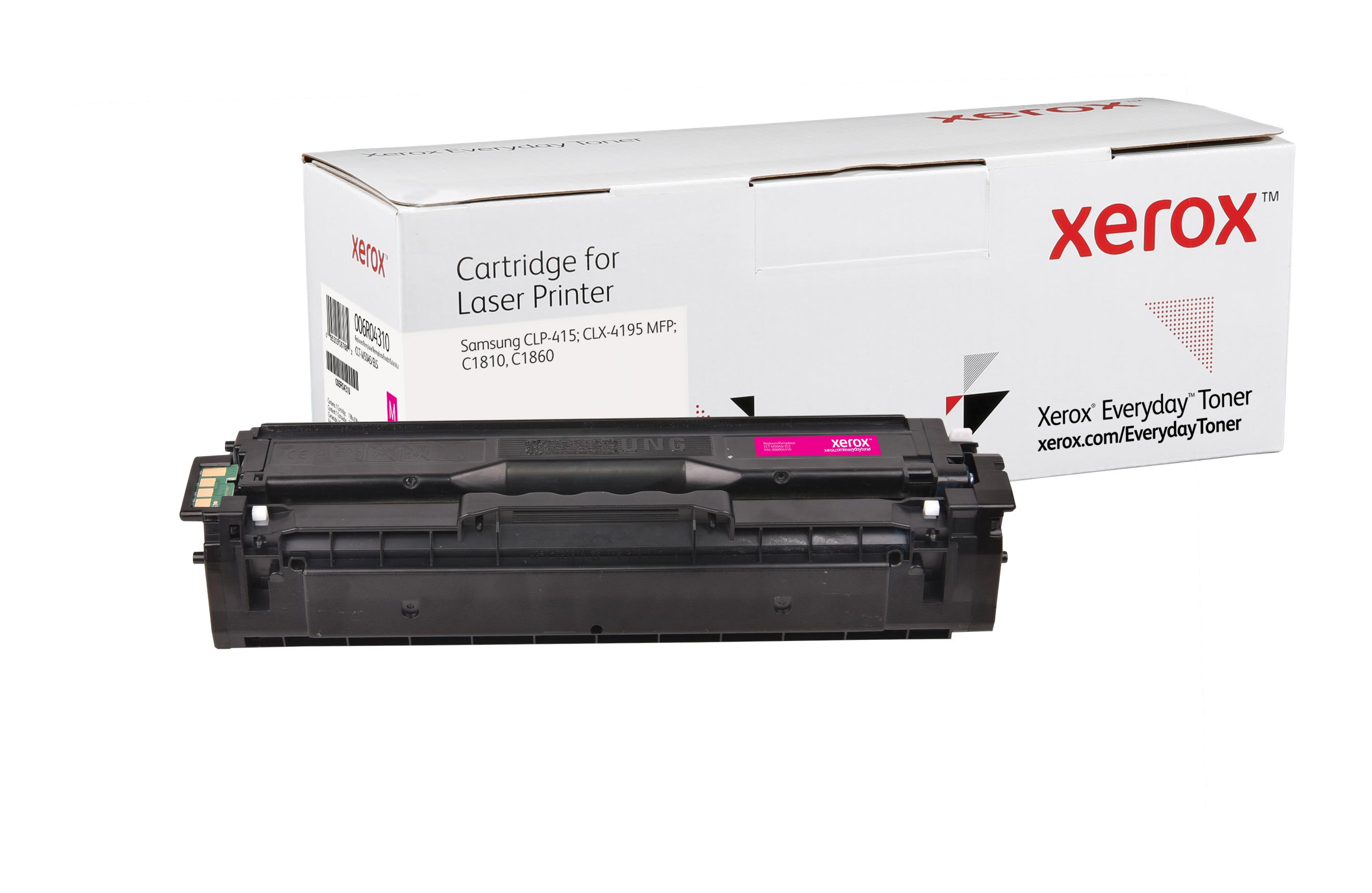 Everyday Toner rigenerato di Xerox Magenta compatibile con Samsung CLT-M504S Capacit standard (TONER MAGENTA SAMSUNG CLT-M504