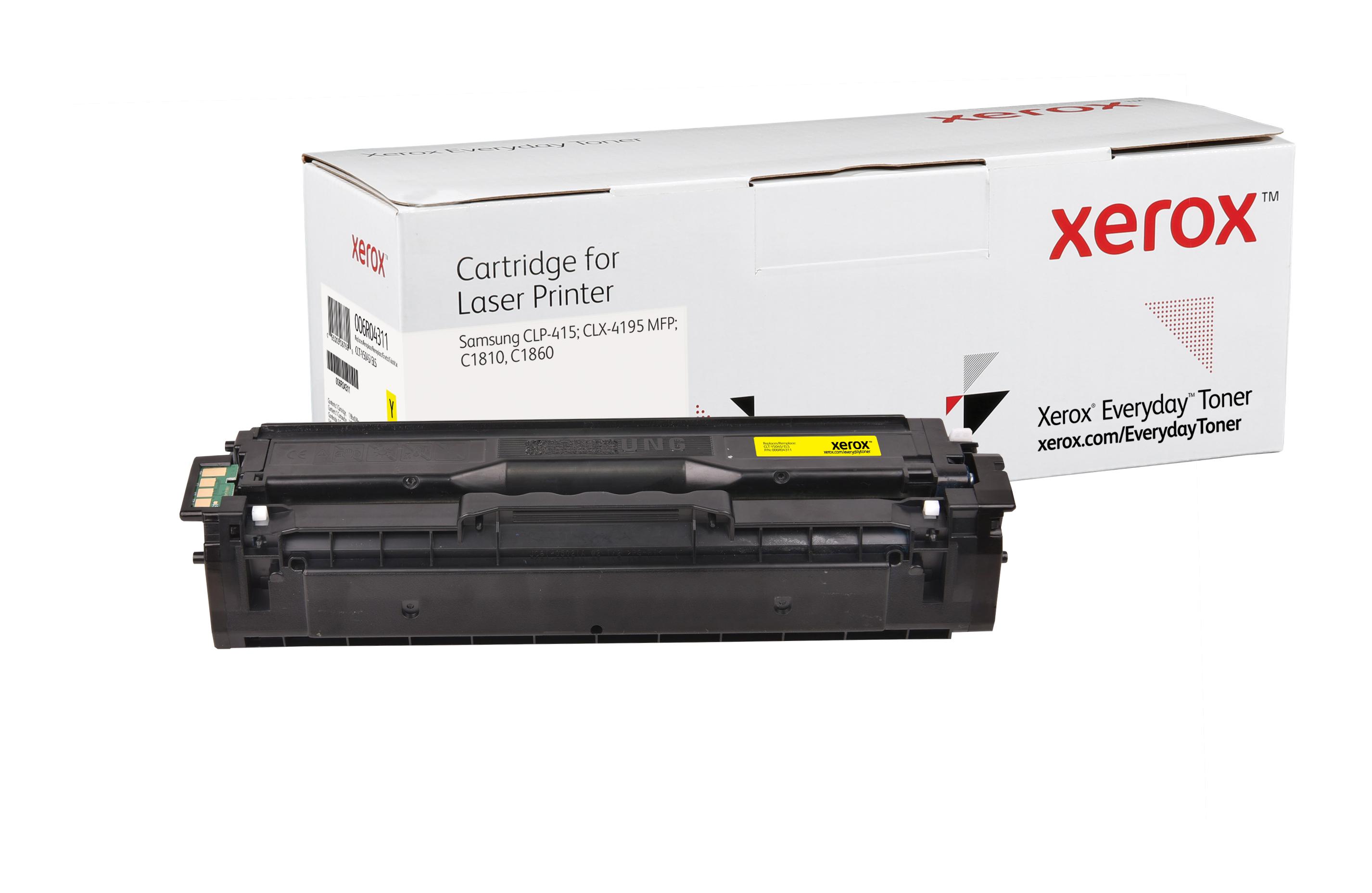 Everyday Toner rigenerato di Xerox Giallo compatibile con Samsung CLT-Y504S Capacit standard (XEROX EVERYDAY TONER YELLOW - C