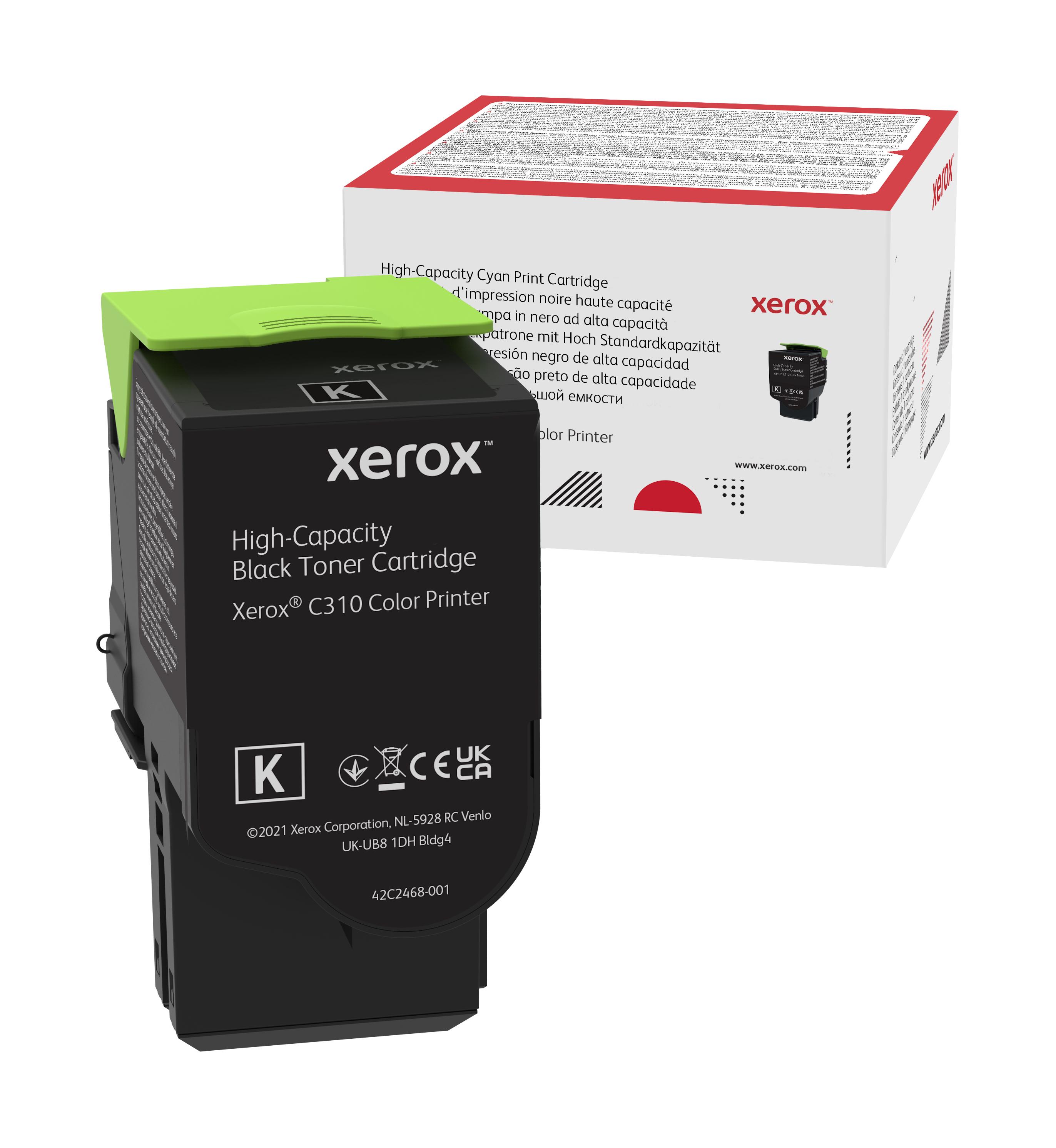 Xerox Cartuccia toner Nero a High capacity da 8000 Pagine per Stampante a colori C310/multifunzione a colori C315 006R04364 (