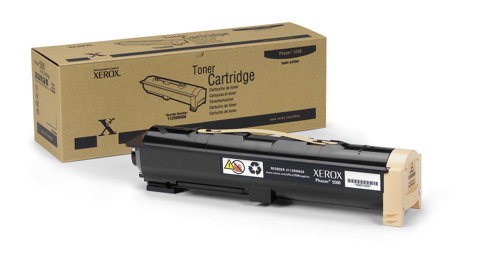 113R00668 - TONER 30000 PAGINE PHASER 5500 XEROX PH 5500 TONER NERO - 113R00668 - 113R00668